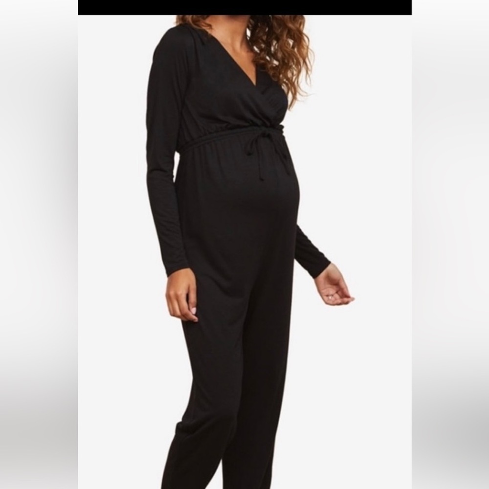 Motherhood Maternity long sleeve Jumpsuit /romper